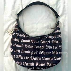 L.A.M.B. Gwen Stefani LeSportsac Vintage 1st Ed. Hella Hobo w/Guitar Strap